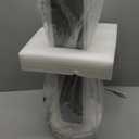 EasyKey Space Heater for Large Rooms, 24-Inch Electric Indoor Heater, 1500W Ceramic PTC Heater, Air Purifying Filter Tower Heater, 80 Wide Angle Swing Timer, Overheating and Fall Protection, White