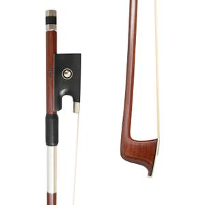 JYR Brazilwood Violin Bow 4/4 Full Size, Handcrafted, Ideal for Beginners