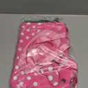 Boaretiu Kids Case for Samsung Galaxy Tab A9 Plus 11 Inch 2023 (SM-X210/X216/X218) - Cute Girly Cartoon Soft 3D Bow Heart Dot Silicone Case with Strap & Rotating Stand Tablet Cover for Girls Teens