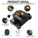 70 Amp Circuit Breaker with Manual Reset Car Marine Trolling Motors Boat RV ATV 12V-48VDC Waterproof Audio System Fuse