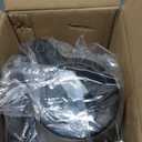 Stariver 2.5L Large Electric Kettle, BPA Free Stainless Steel Water Heater, Fast Boil Electric Tea Kettle, Water Boiler with Auto Shut-Off & Boil-Dry Protection for Family (10-12 Cups) (Black Silver)