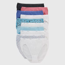 Hanes Breathable Cotton 10 Tagless Briefs Size 9