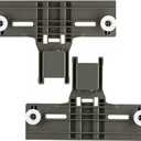 Dishwasher Top Rack Adjuster Replacement for Whirlpool WDT750SAHZ0, WDT730PAHZ0, WDTA50SAHB0, WDT730PAHZ0, WDTA50SAHZ0, WDTA50SAHB0 Dishwasher, 2 PACK.