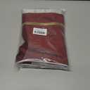 Yangest Wine Red Christmas Velvet Throw Pillow Cover with Gold Striped Leather Cushion Case Modern Luxury Pillowcase for Sofa Couch Bedroom Living Room Home Decor,20"x20"