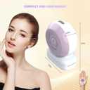 Mini Eye Massager Wand with 40 and 45, Eye Lift Wand, 2 in 1 Vibrating Facial Massager for Dry Eyes, Tired Eye Refreshment with Gentle Vibration, Electric Eye Massager Wand for Face Neck