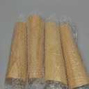 La Vane 8 inch / 20cm Wooden Furniture Legs, 4PCS Soild Wood Oblique Tapered Varished Replacement Feet with Mounting Plate for Couch Sofa Cabinet TV Stand Armchair (Clear Coated)