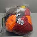 Thanksgiving 6FT Inflatable Turkey with Pilgrim Hat Yard Decoration - LED Light Up Blow Up Turkey for Outdoor Indoor Lawn Thanksgiving Yard Decorations and Autumn Holiday Family Party Display