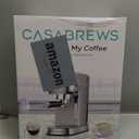 CASABREWS CM5418 Espresso Machine 20 Bar, Compact Espresso Maker with Steam Milk Frother, Stainless Steel Coffee Machine with 34oz Removable Water Tank for Cappuccino, Gift for Women or Men, Silver