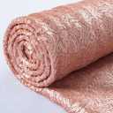 Fabric by The Yard Blush Sequin Fabric 12 Feet 4 Yards Embroidered Glitter Fabric for Sewing Shimmer Material Fabric-Backdrop Tablecloth Linen Table Runner (4 Yards, Blush)