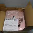 HILAVO Number 2 Marquee, 4FT Light Up Number 2 Large Marquee Mosaic Numbers for Party, Giant Light Up Numbers 4 Feet Tall Lighted DIY Frame Pre-Cut Foam Board Kit for Birthday Anniversary - Pink