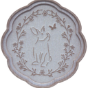 Bunny Wall Sign Embroidery