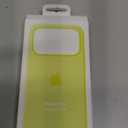 Apple iPhone 17 Pro Silicone Case with MagSafe and Camera Control: Lightweight Phone Case, Wireless Charging Compatible, Smooth Matte Finish; Neon Yellow