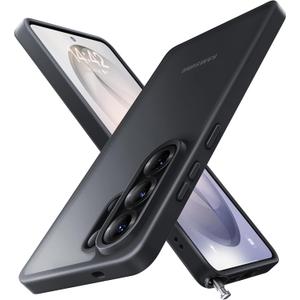 CASEKOO Black for Samsung Galaxy S26 Ultra Case 6.9'' [16FT Military-Grade Protection] [Camera Guard] [Anti-Fingerprint] Slim Matte Translucent Shockproof S26 Ultra Case with Lanyard Hole, Black
