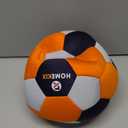 HomeKix Size 4 Indoor Soccer Ball  Soft Silent Foam Ball with Realistic Bounce for Kids Ages 312, Quiet Apartment-Friendly Home Practice, Dribbling & Juggling, Soccer Gift for Boys & Girls