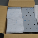 6"x 6" Post Base, 5Pcs Stainless Steel Adjustable Post Anchor Bracket(Internal 5.5 x 5.5), Adjustable Post Base for Pavilion Deck Porch Handrail Railing Support Decorative Anchor Plate