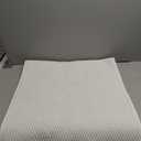 Large Bathroom Rugs Non Slip Washable Bath Rugs Super Absorbent Bathroom Rug Thin Quick Dry Low Pile Bath Mats, White 36"x48"