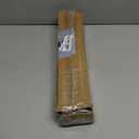 Matte Silver Shower Curtain Rod,1 Inch Diameter Stainless Steel Adjustable Spring Tension Rods 32 to 80",with Holders,Anti-Slip,Curtain Rods No Drilling(1 Pack)