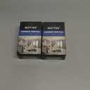 BESTTEN 2 Pack Dimmer Wall Light Switch, Single Pole or 3-Way LED Slide Dimmer Switch, Compatible with Dimmable LED, Incandescent, Halogen and CFL Bulbs, Wallplate Included, UL Listed, Gloss Black