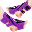 AFO Foot Drop Brace - Drop Foot Braces - Foot Drop Brace for Walking - AFO Brace - Drop Foot Brace for Walking - Ankle Foot Orthosis for Foot Drop - Foot Drop Orthosis, Purple