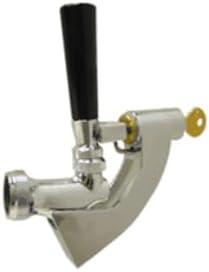 Chrome Tap Lock for Standard Draft Beer Faucet - No Flow Until You Say So