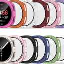 12 Pack Case for Samsung Galaxy Watch 8 44mm with Tempered Glass Screen Protector, Hard PC Scratch Resistant Protective Cover Compatible with Galaxy Watch 8 44mm