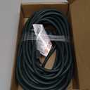 HUANCHAIN Indoor Outdoor Green Extension Cord 25 ft Waterproof, 16/3 Gauge Flexible Cold-Resistant Appliance Extension Cord Outside, 13A 1625W 16AWG SJTW, 3 Prong Electric Cable, ETL