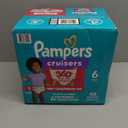 Pampers Diapers - Cruisers 360 - Size 6, 48 Count, Babyproof up to 100% Leakproof Pull-On Diaper