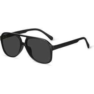 3 x YDAOWKN Retro Aviator Sunglasses for Women Mens Large Frame Classic Vintage 70s Sun Glasses Aviators