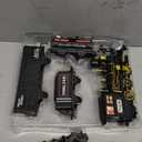 BainGesk Train Set, Christmas Train Set with Steam, Lights and Sounds, Train Sets for Around The Christmas Tree, Electric Train Toys for 3 4 5 6 7 8 Year Old Kids, Gifts for Boys & Girls Christmas