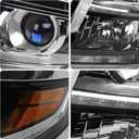 Left Halogen Headlight Assembly for 2015-2020 Chevy Tahoe/Suburban
