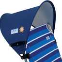 Rio Beach MyCanopy Personal Chair Sun Shade, Navy, Standard