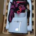 HTVRONT Auto Hat Press Machine - Hat Heat Press Machine with Precise Temp&Timer Control, Hat Heat Press Machine for Caps with 2 Platens, Compatible with DTF Film, Embroidery, Sublimation (Blue)