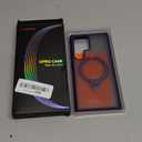 TORRAS 360Spin Magnetic Stand for Samsung Galaxy S24 Ultra Case, Compatible with Magsafe, Shockproof Military Grade Protective Slim Galaxy S24 Ultra Phone Case with Kickstand & Ring Holder, Purple