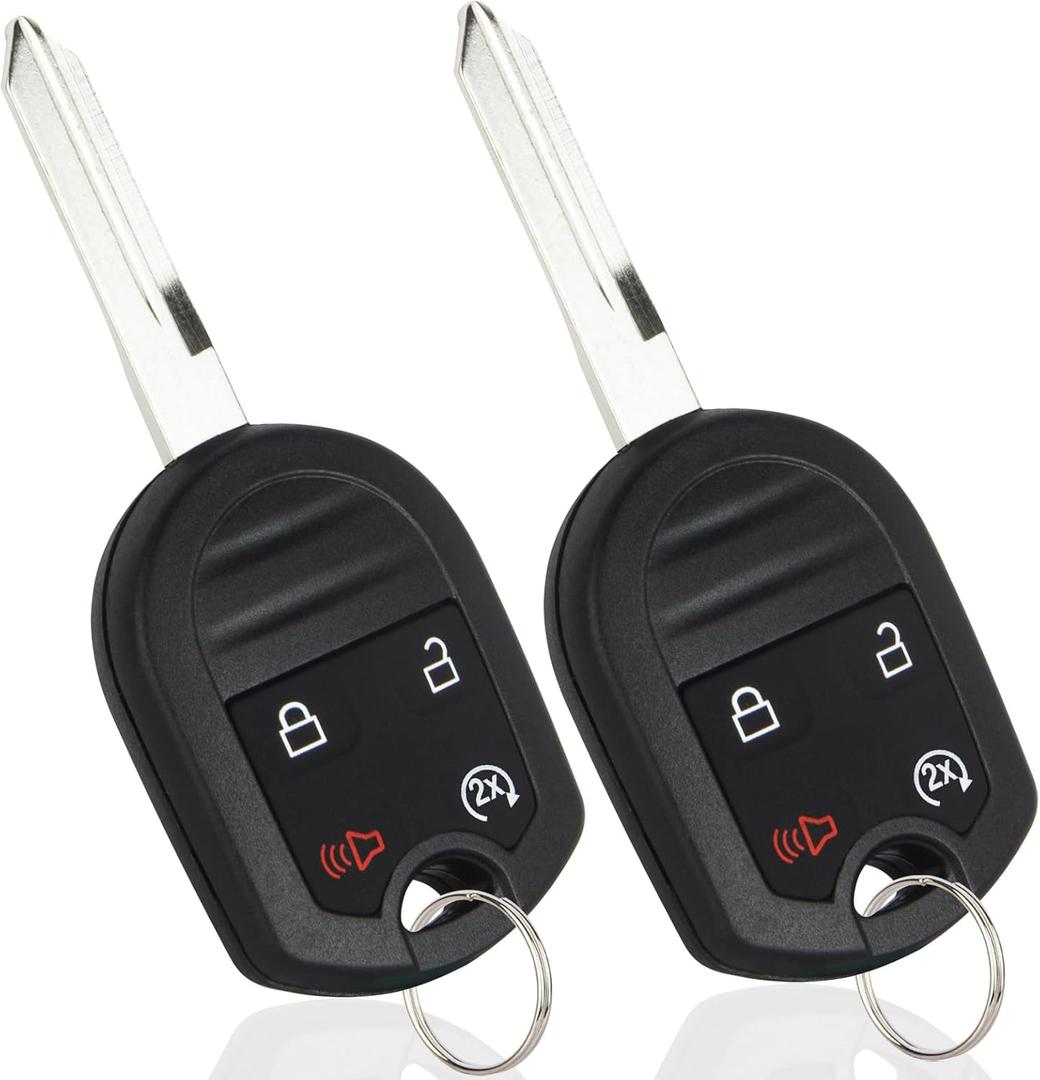 Key Fob Remote Replacement Fits for Ford F-150| F150| F250| F350| Explorer| Lincoln Mark LT| Navigator 2011-2017 Keyless Entry Remote Start Control CWTWB1U793 (2-Pack)