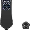 4 Button 5 Pin Prong Hand Control Handset Remote with USB and Backlight for Lift Chairs Power Recliners