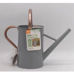 Gro Zone Powder Coated Galvanised Steel Watering Can (4.5L)