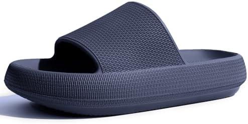 GETOEU Cloud Slides for Women Pillow Slides Shower Shoes Cloud Recovery Slide Sandals Cushion Thick Sole Pillow Slippers Comfort Indoor and Outdoor Slide, Size 39