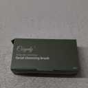 Facial Cleansing Brush Electric Face Scrubber - Rechargeable Face Cleansing Brush with 4 LED Gentle Light Silicone Heat and Vibration Exfoliator Massage Deep Cleansing,IPX7 Waterproof,Ideal Gift (Purple)