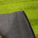 Bsmathom Artificial Grass Rug Indoor Outdoor Rug, 3x5Ft Dog Grass Mat with Drainage Holes, Synthetic Artificial Grass Turf Fake Grass Rug for Balcony Garden Lawn Landscape, 3x5Ft