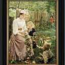 Abtgt Ornate Vintage Style 11x14 Picture Frame, Made of Tempered Real Glass for Tabletop or Wall Mount, 11x14 Frame for Home Decor, Black