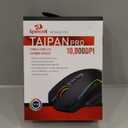 Redragon M810 Pro Wireless Gaming Mouse, 10000 DPI Wired/Wireless Gamer Mouse w/Rapid Fire Key, 8 Macro Buttons, 45Hour Reliable Power Capacity and RGB Backlit for PC/Mac/Laptop