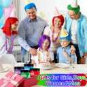 4 Colors Temporary Hair Color for Kids,Gifts for Teens,Girls,Boys,Gifts for Kids,Temporary Hair Dye,Hair Color Spray Green Red Blue Purple Hair Dye Hair Wax Color,Instant Color Wax Halloween Party
