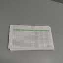 50 Pack Ledger Sheets Ledger Paper for Bookkeeping Columnar Pad 5.5 x 8.5 Inch Ledger Books for Business Accounts Payable with Debit Credit Balance Columns