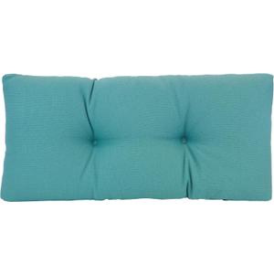 Klear Vu The Gripper Non-Slip Tufted Bench Cushion for Indoor Furniture, Assembled in USA, Entryway Storage, Bay Window, Corner Nook or Piano Seat, 30 Inches, Solid Teal