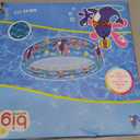 3 Rings Kiddie Pool for Toddler, 48X12Kids Swimming Pool, Inflatable Baby Ball Pit Pool, Small Infant Pool (Blue)