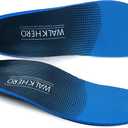 Plantar Fasciitis Feet Insoles Arch Supports Orthotics Inserts Relieve Flat Feet, High Arch (Mens 1010 1/2 | Womens 1212 1/2)