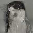 Halloween Mask for Adult With Classic Knife Realistic Horror mask Scary Halloween Cosplay mask(A)