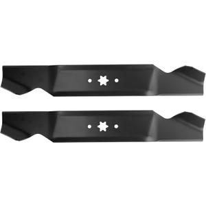 OCPTY High Lift Blades 38 inch Deck Mower Blades for MTD L13 LT13 LT1300 LT14 LT145 LT1450 LT15 LT1700 C76G C79GF V76GF LT538G CLT38G LT3812 for Troy-Bilt 742-0610 942-0610 942-0610A,2 pack