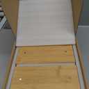 Bamboo Food Dispenser | Kitchen Organizers and Storage | Airtight Pantry Organizers and Storage Container | Cereal, Rice, Flour, Snack Storage (2, Small)