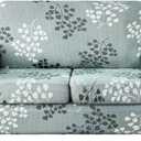 Lamberia Printed Sofa Cover for 2 Cushion Couch High Stretch Sofa Slipcovers 3 Piece Loveseat Slipcover with Two Separate Cushion Covers Elastic Bottom Floral Pattern (Fall, Loveseat)